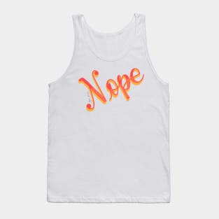 Nope Tank Top